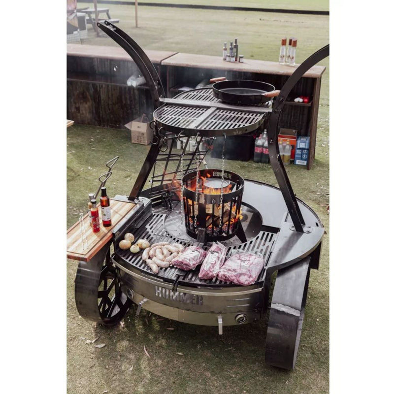 Tromen Hummer Firepit Open Fire Argentine Mega Grill with Oven | GW STORE