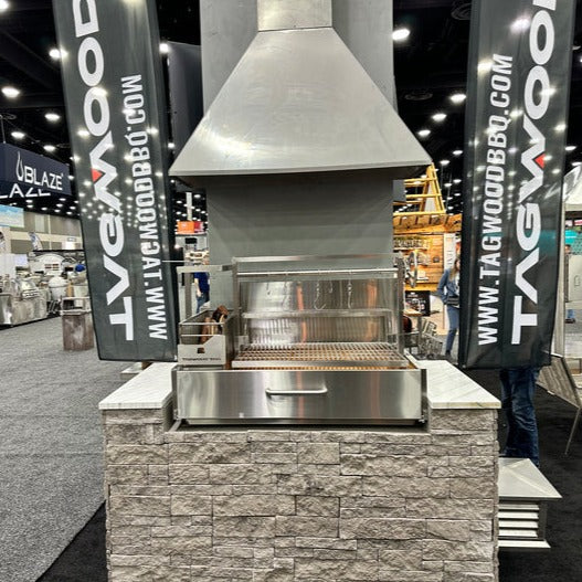 Tagwood BBQ25SS Built-In Argentine Built-in Charcoal Grill | GW STORE