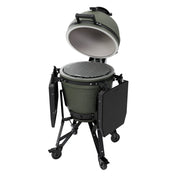 BSTRD Core Medium Complete Alpine Green Freestanding Kamado Charcoal Grill | GW STORE