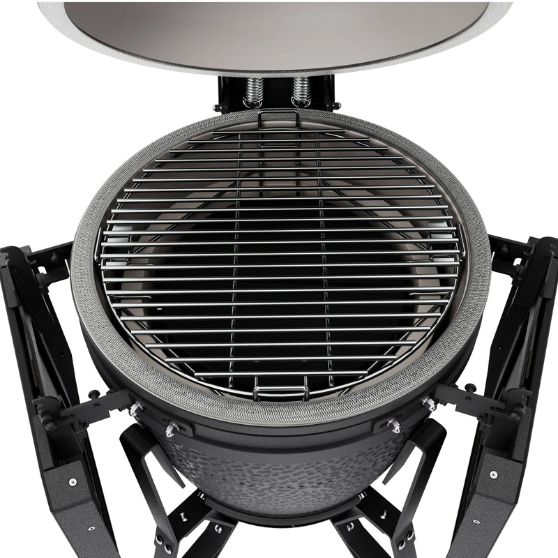 BSTRD Core Medium Complete Graphite Freestanding Kamado Charcoal Grill | GW STORE