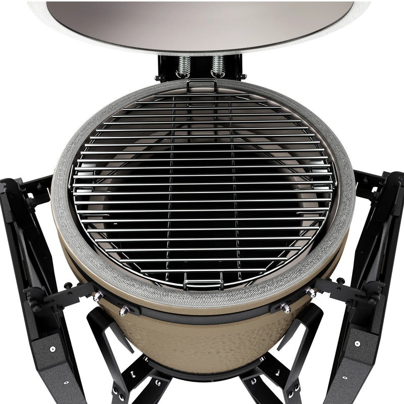 BSTRD Core Medium Complete Desert Sand Freestanding Kamado Charcoal Grill | GW STORE