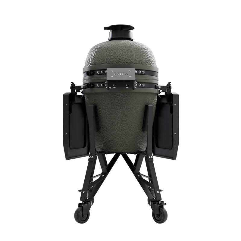 BSTRD Core Medium Complete Alpine Green Freestanding Kamado Charcoal Grill | GW STORE