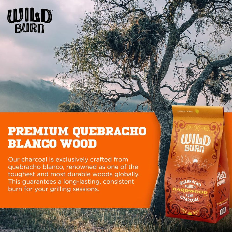 WildBurn Premium Hardwood Lump Charcoal