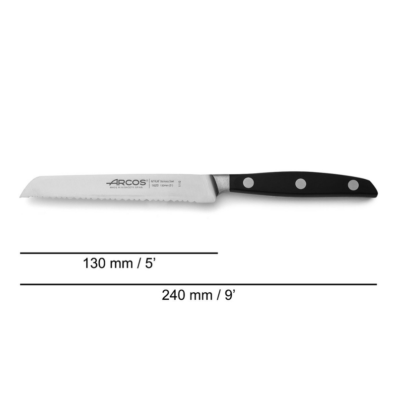 Arcos Manhattan Series 5" Serrated Utility Knife