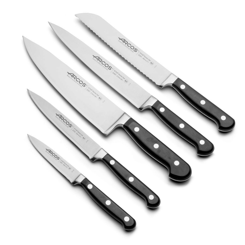 Arcos Opera Series 5pcs. Block Knife Set