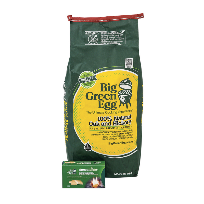 Big Green Egg XLarge Charcoal Grill in intEGGrated Nest & Handler Package