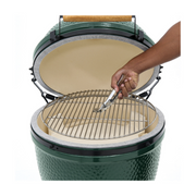 Big Green Egg Charcoal Large Grill in 72-inch Modern Farmhouse Table Package | GW STORE