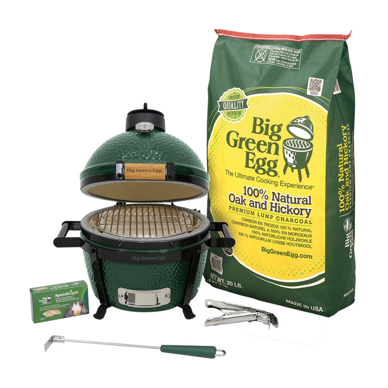 Big Green Egg MiniMax Charcoal Grill Package