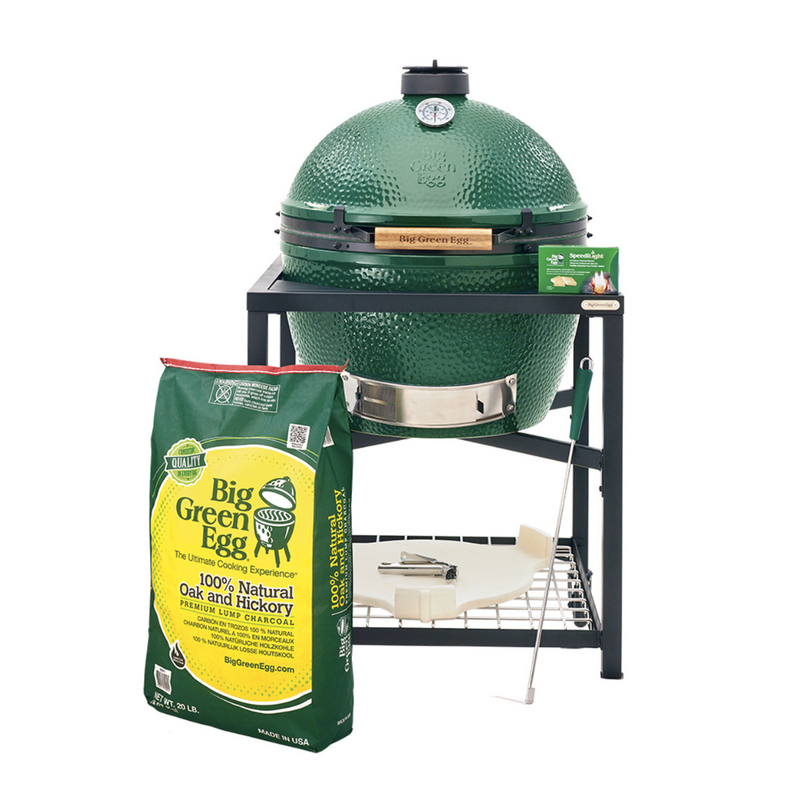 Big Green Egg XLarge Charcoal Grill in Modular Nest Package