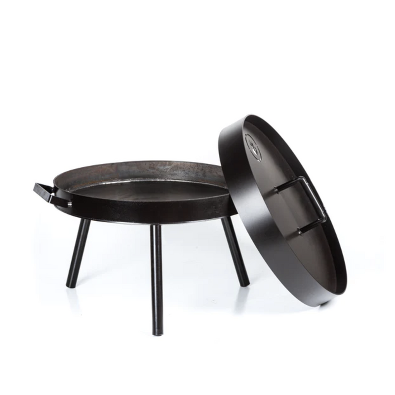 Fogues TX 20 Inch Griddle Disc with legs and lid