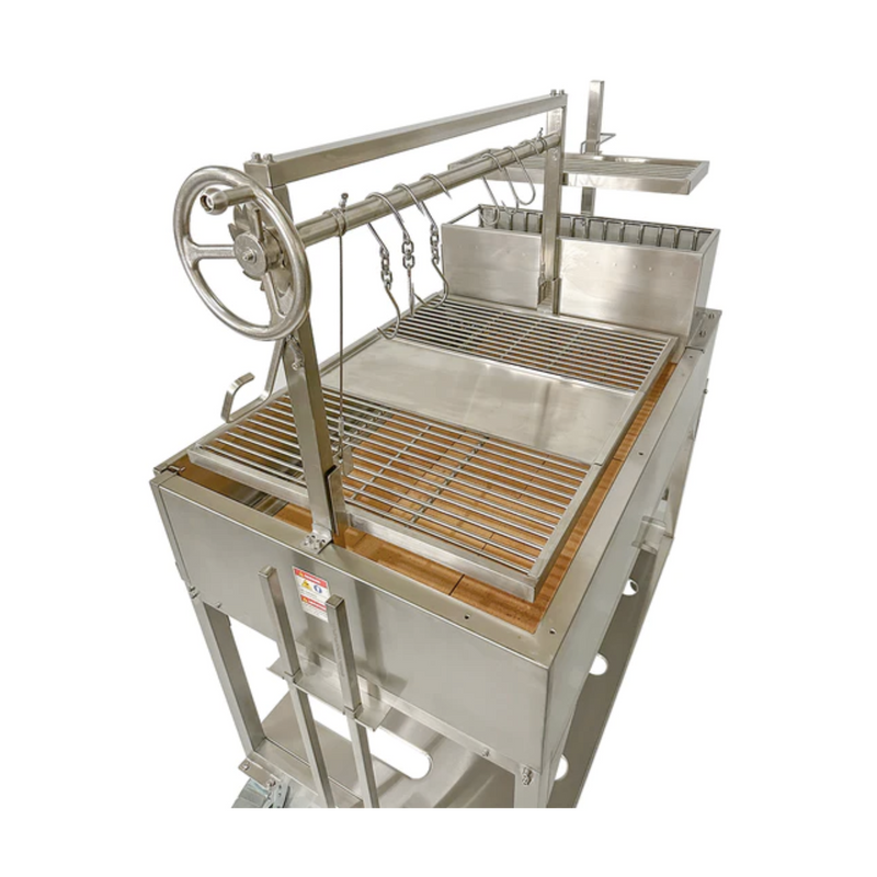 Tagwood BBQ23SS Argentine Wood Fire & Charcoal Freestanding Grill