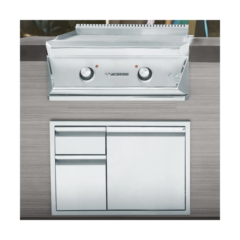 Twin Eagles Teppanyaki Built-In Gas Griddle