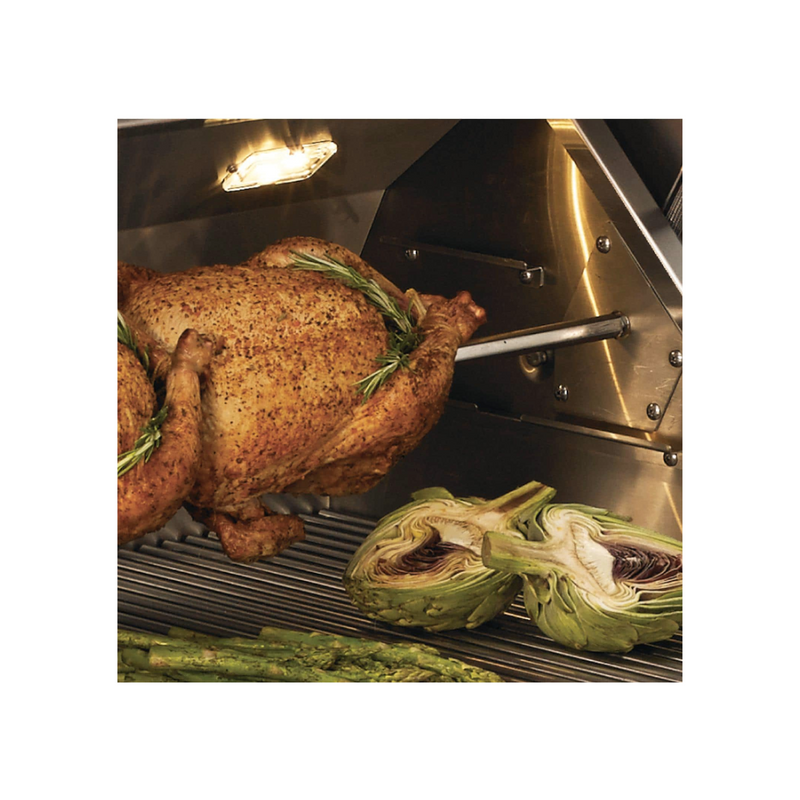 Twin Eagles 36" Pellet Built-In Grill and Smoker with Rotisserie