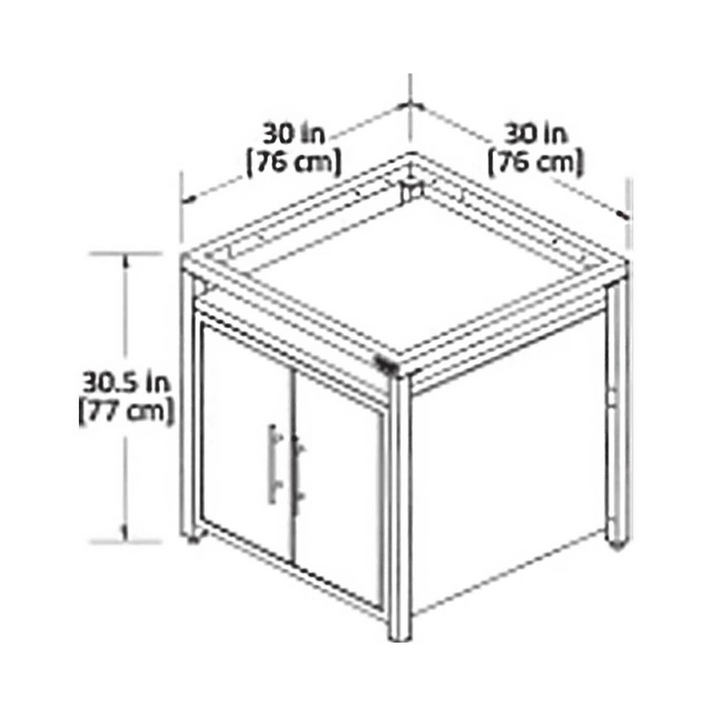 Big Green Egg Expansion Cabinet for modular Nest System