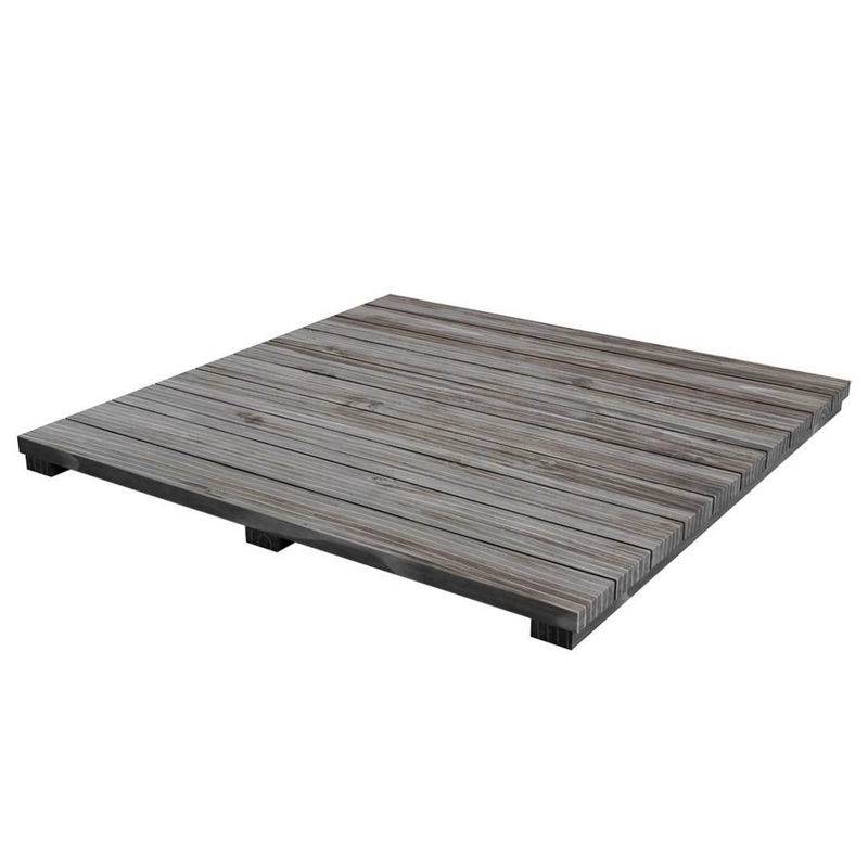 Big Green Egg Distressed Acacia Insert for Modular Nest System