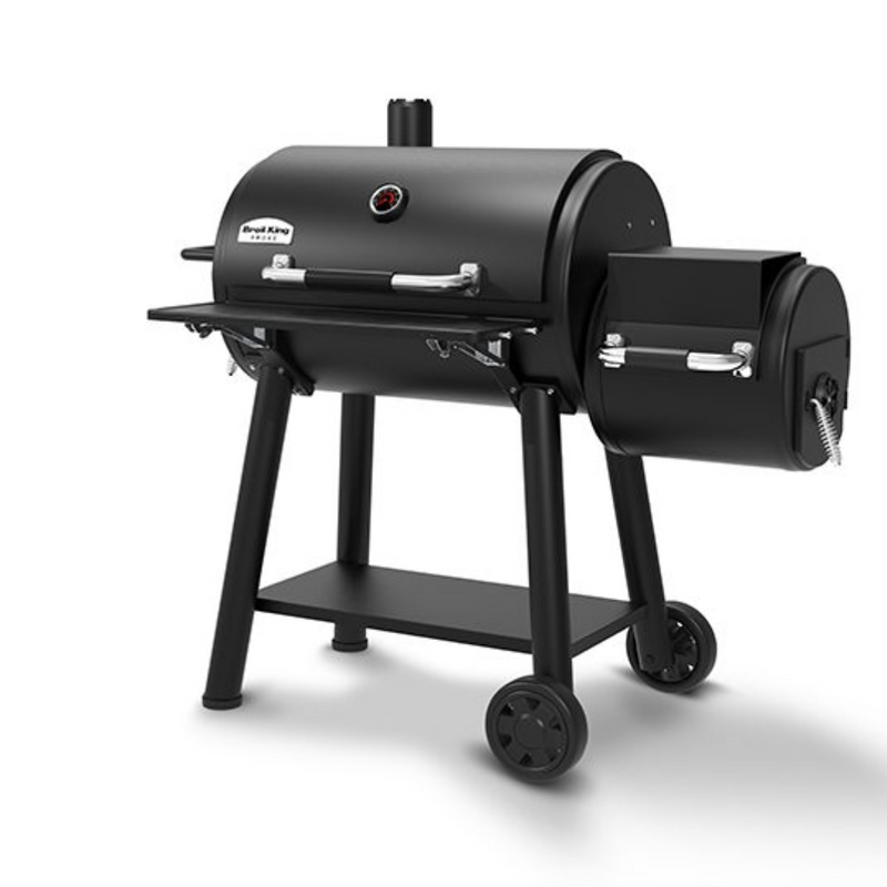 Broil King Regal Offset 500 Freestanding Charcoal Smoker