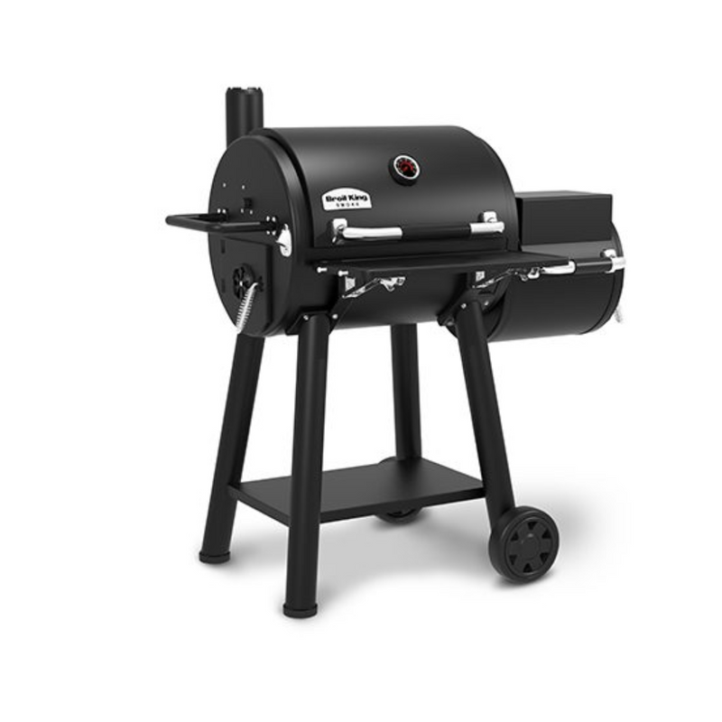 Broil King Regal Offset 400 Freestanding Charcoal Smoker