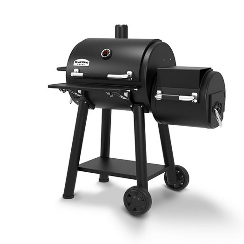 Broil King Regal Offset 400 Freestanding Charcoal Smoker
