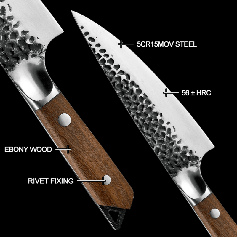 CHEF KNIFE SANTOKU NAKIRI 8''