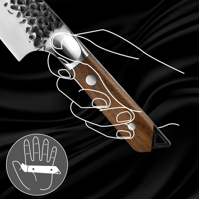 CHEF KNIFE SANTOKU NAKIRI 8''