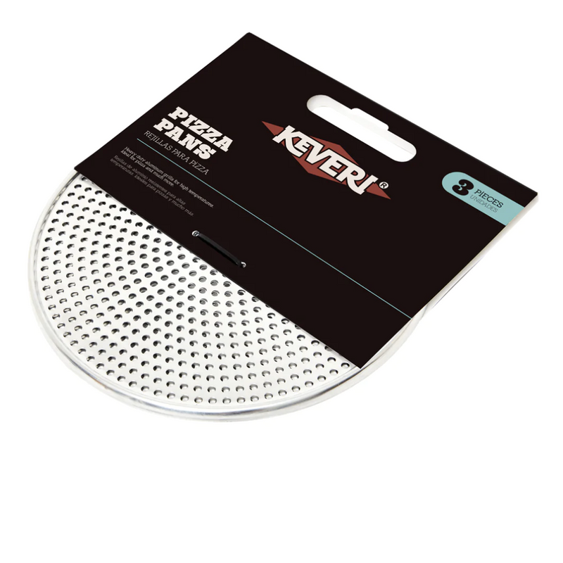 Keveri 3-Pack Pizza Pans