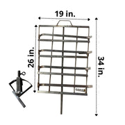 BBQ CROSS FOR OPEN FIRE GRILL