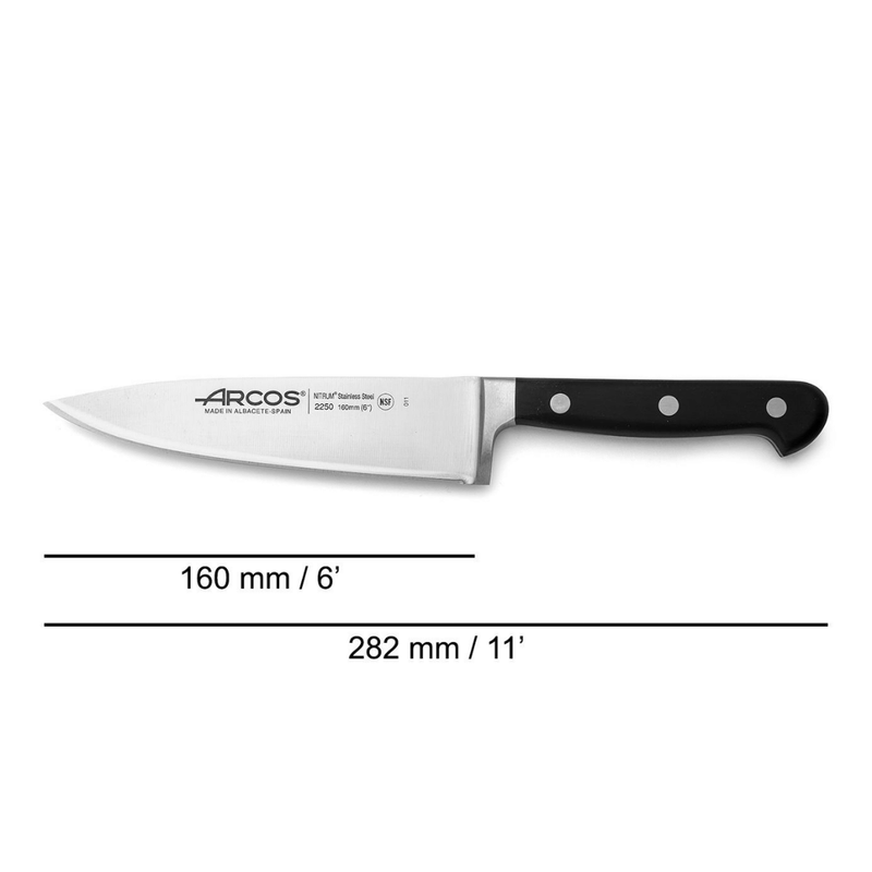 Arcos Opera Series 6" Chef’s Knife