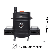 Piro 60 Small Offset Wood Smoker | GW STORE