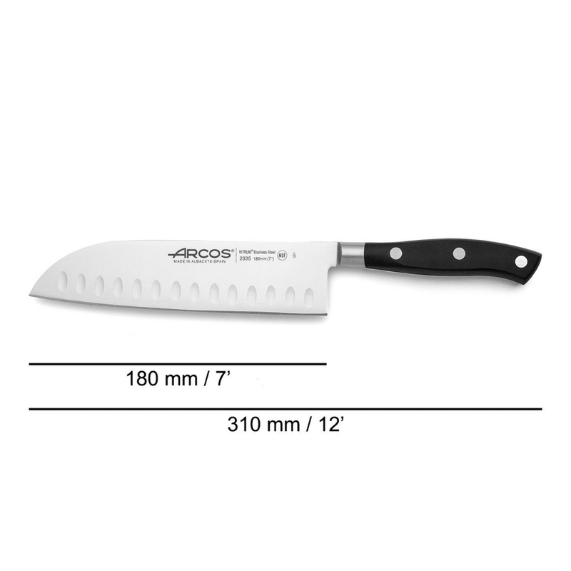Arcos Riviera Series 7" Santoku Knife