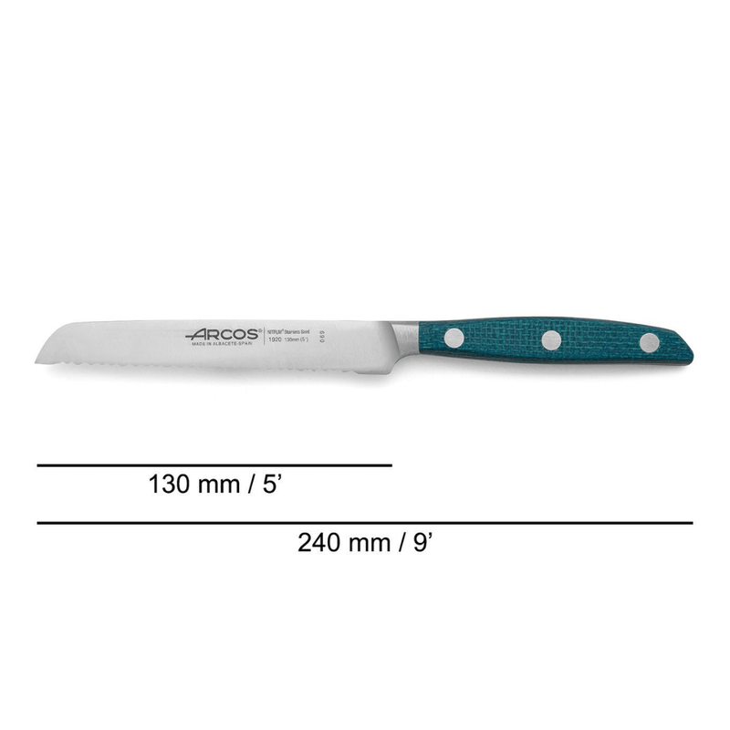 Arcos Brooklyn Series 5" Serrated Utility Knife