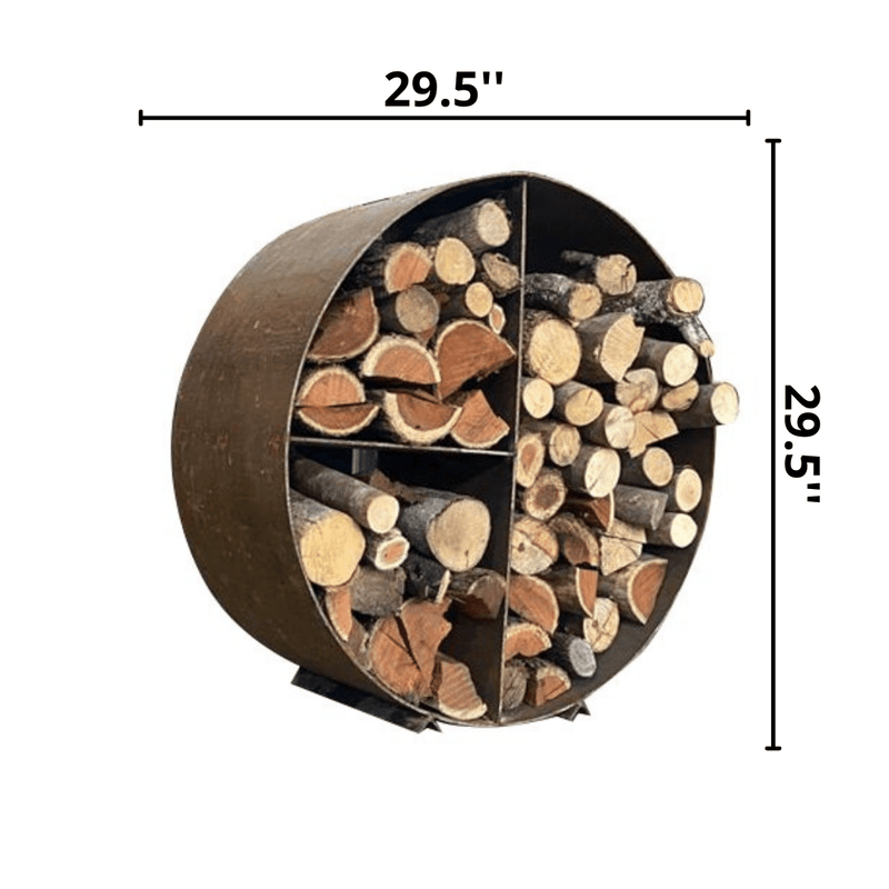 GW Pro Heavy Duty Firewood Storage Steel