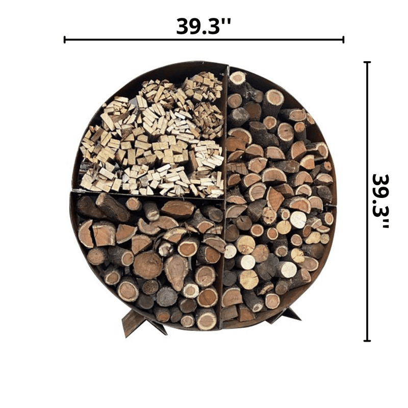 GW Pro Heavy Duty Firewood Storage Steel